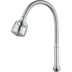 Resim Yayke Oynar Baslıklı Spiralli Mutfak Lavabo Başlığı Tazyikli Su Tasarruflu Krom Kobar 