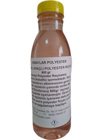 Resim ERBAYLAR POLYESTER Fiber Polyester Tekne Tamir Seti/tamir Kiti 600 gr Reçine Elyaf Fırça 