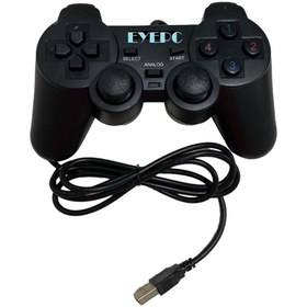 Resim EYEPC Bilgisayar Pc Usb Oyun Kolu Gamepad Analog Titreşim 