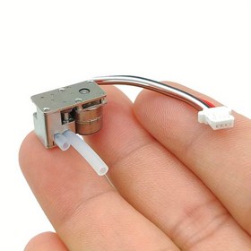 Resim Mini Küçük 8mm Hassas Dişli Adım Motorlu Peristatik Pompa Dozaj Pompası Tam Metal Şanzımanlı, Kendinden Emişli Sıvı Pompası, Akış Kontrolü, Elektriksiz Tasarım 