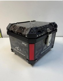 Resim Rexx 60 Litre Abs Motosiklet Arka Çanta - 02-renkli Tek Renk 