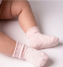 Resim Babycosy Organic Wear %100 Organik Pamuk,6 Lı Kız Bebek Çorap Seti Kalp Desenli,yumuşak,pamuklu,yenidoğan Çorap,0-24 Ay Çok Renkli 