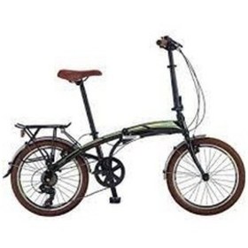 Resim Salcano Slcn300 20v Siyah-sarı Katlanır Bisiklet Siyah - Sarı 