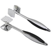 Resim Go İthalat ÇELİK ÇOK AMAÇLI TOKMAK MODELİ METAL DÖVECEK 6GEN ÇİFT TARAFLI= DÜZ - PİRAMİT (5314) 