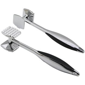 Resim Go İthalat ÇELİK ÇOK AMAÇLI TOKMAK MODELİ METAL DÖVECEK 6GEN ÇİFT TARAFLI= DÜZ - PİRAMİT (5314) 