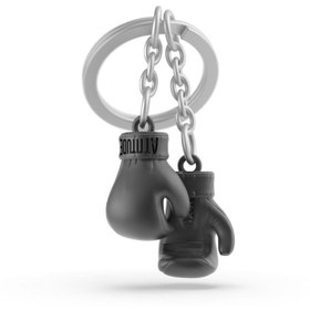 Resim Metalmorphose Boks Eldivenleri Anahtarlık Siyah 