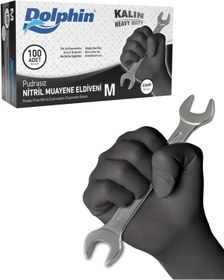 Resim STOREMAX trendflare Pudrasız Siyah Nitril Eldiven, M modasplash 1175260 