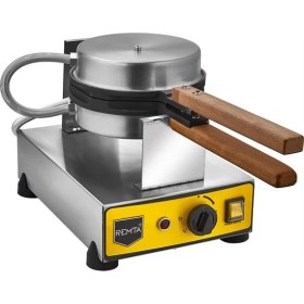 Resim Remta Çevirmeli Bubble Waffle Makinesi 