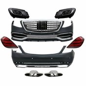 Resim Mercedes W222 S Serisi 2014-2020 Uyumlu May Bach Body Kit 