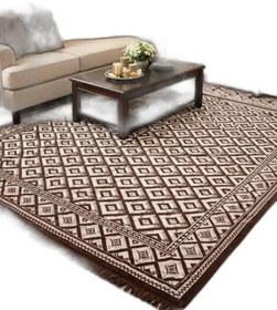 Resim Dama Desen – Geometrik Modern Halı Örtüsü, 240 x 340 