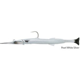 Resim Savage Gear Needlefish Pulsetail 2+1 23 Cm 55G Suni Yem Pearl Whi 