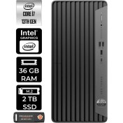 Resim Hp Pro Tower 400 G9 Intel Core I7 13700 36GB 2tb SSD Fdos Masaüstü Bilgisayar & Per4 USB Bellek 6U4T6EAPN334 