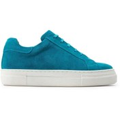 Resim Deery Hakiki Süet Turkuaz Rengi Sneaker Kadın Ayakkabı 