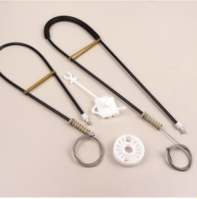 Resim Iveco Stralis 460 2002-2019 504040988 İçin Sağ Kapı Cam Kriko Set 