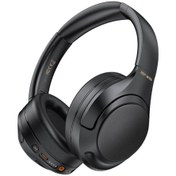 Resim Recci Bluetooth Kulaklık Aktif Gürültü Önleyici ANC Özellik Recci REP-W86 Hi-Fi Ses Kulak Üstü v5.3 Siyah 