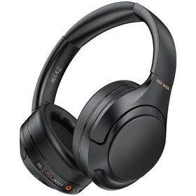 Resim Recci Bluetooth Kulaklık Aktif Gürültü Önleyici ANC Özellik Recci REP-W86 Hi-Fi Ses Kulak Üstü v5.3 Siyah 
