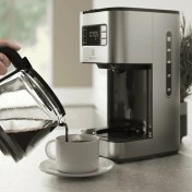 Resim Electrolux E5CM Zaman Ayarı Paslanmaz Çelik , Damlama Önleyici , Programlanabilir Filtre Kahve Makinesi 