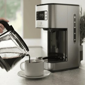 Resim Electrolux E5CM Zaman Ayarı Paslanmaz Çelik , Damlama Önleyici , Programlanabilir Filtre Kahve Makinesi 