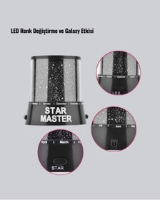 Resim shopwave MİNİ STAR PROJEKTÖR 