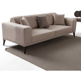 Resim Regnar 3'lü Koltuk Sütlü Kahve Sütlü Kahve 