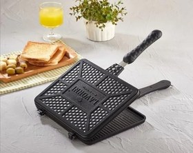 Resim Ocak Üstü Döküm Tost Makinesi 