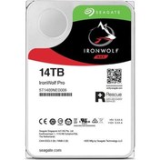 Resim Seagate Ironwolf Pro New ST14000NT001 Sata 3.0 7200 RPM 3.5 inç 14 TB Harddisk 