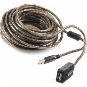 Resim Triline 15 Metre Profesyonel Çipli Usb Extension Uzatma Kablosu 