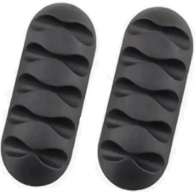 Resim Kablo Kanalı 5 Kanallı Tutucu - 3 Adet 