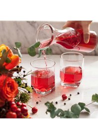 Resim LAV Tuana Cam Viski Bardağı 6'lı 320 ml (Meşrubat/Kokteyl Bardağı ) 