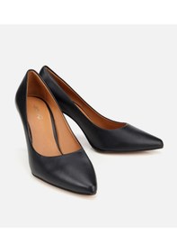 Resim Hotiç Kadın Deri Siyah Yüksek Topuklu Stiletto 01ayh312530a100 Siyah 