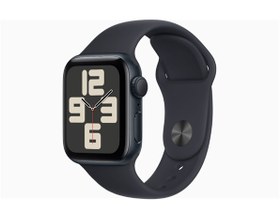 Resim Apple Watch SE GPS 40 mm Alüminyum Kasa ve Spor Kordon - M/L Gümüş 