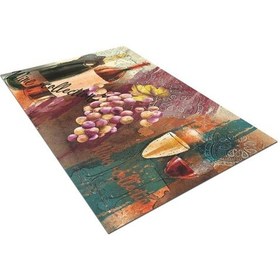 Resim Piksel Halı Şişe Desenli Dijital Baskı Mutfak Halı Çok Renkli 