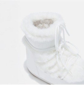 Resim A002 Optical White Kar Botu Kadın 80d1409390-a002 Moon Boot Icon Low Faux Fur Optical White 36-41 Beyaz 