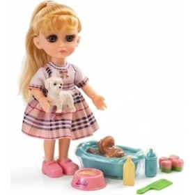 Resim Erdo Ticaret Buğz VRD10658 Kut Aksesuarlı Tatlı Lina Bebek-Vrd 