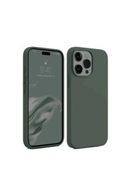 Resim artlab Art İphone 15 Pro Max Kılıf First Silikon - Koyu Yeşil Lab 