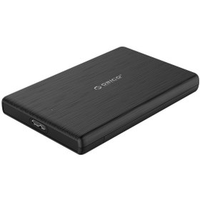 Resim Orico Type-C USB3.1 to USB 2.5 inç HDD SSD Harici Slim Harddisk Kutusu, 2189C3-V1-BK, Siyah 