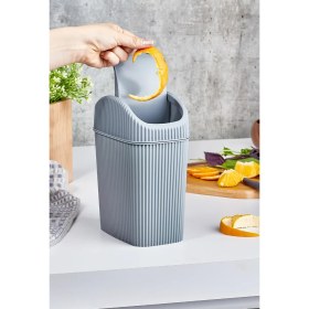 Resim Empressco Lova 2,5 Lt Mini Mutfak,masa,banyo Tezgah Üstü Çöp Kovası (Gri) - Fiyatı, Yorumları 
