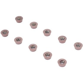 Resim Ximistore9 10 Adet 12mm Çelik İşleme İçin Kaplı Karbür İnsert, Cnc Tornalama Ve Bitirme Aracı, Yüksek Sıcaklık Dayanıklı, Hızlı Çıkıntı Atımı 