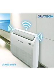 Resim QUATECH 24.000 Btu/h A++ Enerji Sınıfı R32 Yer&Tavan Tipi Inverter Klima 