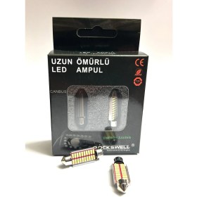 Resim ROCKSWELL Sofıt LED Ampül 39MM 16SMD 4014 White 550 Lümen - 6000 Kelvin Tavan Lambası 