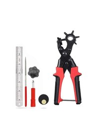 Resim Tangshopping Deri Delgeç, Deri Kemerler Için Deri Için Kemer Deliği Delici Kemerler Için Saatler Çapı: 4.5/4 /3.5/3/2.5/2mm 