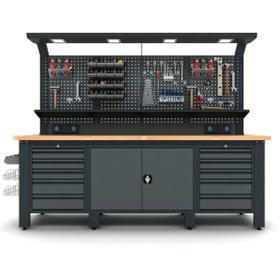 Resim Bodur Çalışma Tezgahı Plus+ Combo 2501 