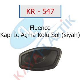 Resim Kapi Acma Kolu Sol Siyah Fluence Clio 5 504590823 