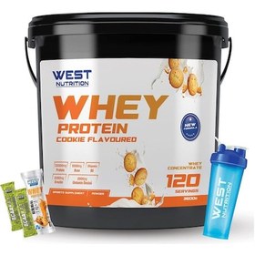 Resim West Nutrition Whey Protein Tozu 3600 Gr 120 Servis Hediye 