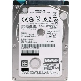 Resim Hitachi Z7K500 HTS725050A7E630 (0J38075) 500GB 7200RPM 2,5 İnç Sata Sabit Disk 