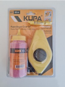 Resim Kupa Kırmızı Boyalı Çırpı İpi Takımı Su Terazili 30mt 