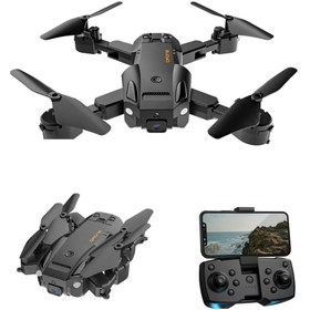Resim GÜMRÜK BEY Q6 Katlanabilir 4K Kameralı Çift Lens Drone – Engellerden Kaçınma Özellikli FPV RC Quadcopter 