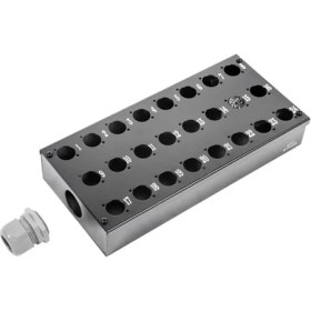 Resim CTT 24’lü Stage Box – Kablo Adaptörlü, Numaralı Sahne Dağıtım Kutusu | Xlr – Mikser Uyumlu 