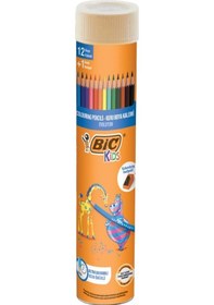 Resim Bıc Evolution Kuru Boya Kalemi Seti, 12+1 Renk, Metal Tüp, Dayanıklı Ve Canlı Renkler Çok Renkli 