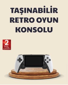 Resim S'82 Şarjlı, Hafıza Kart Destekli Oyun Konsolu 
